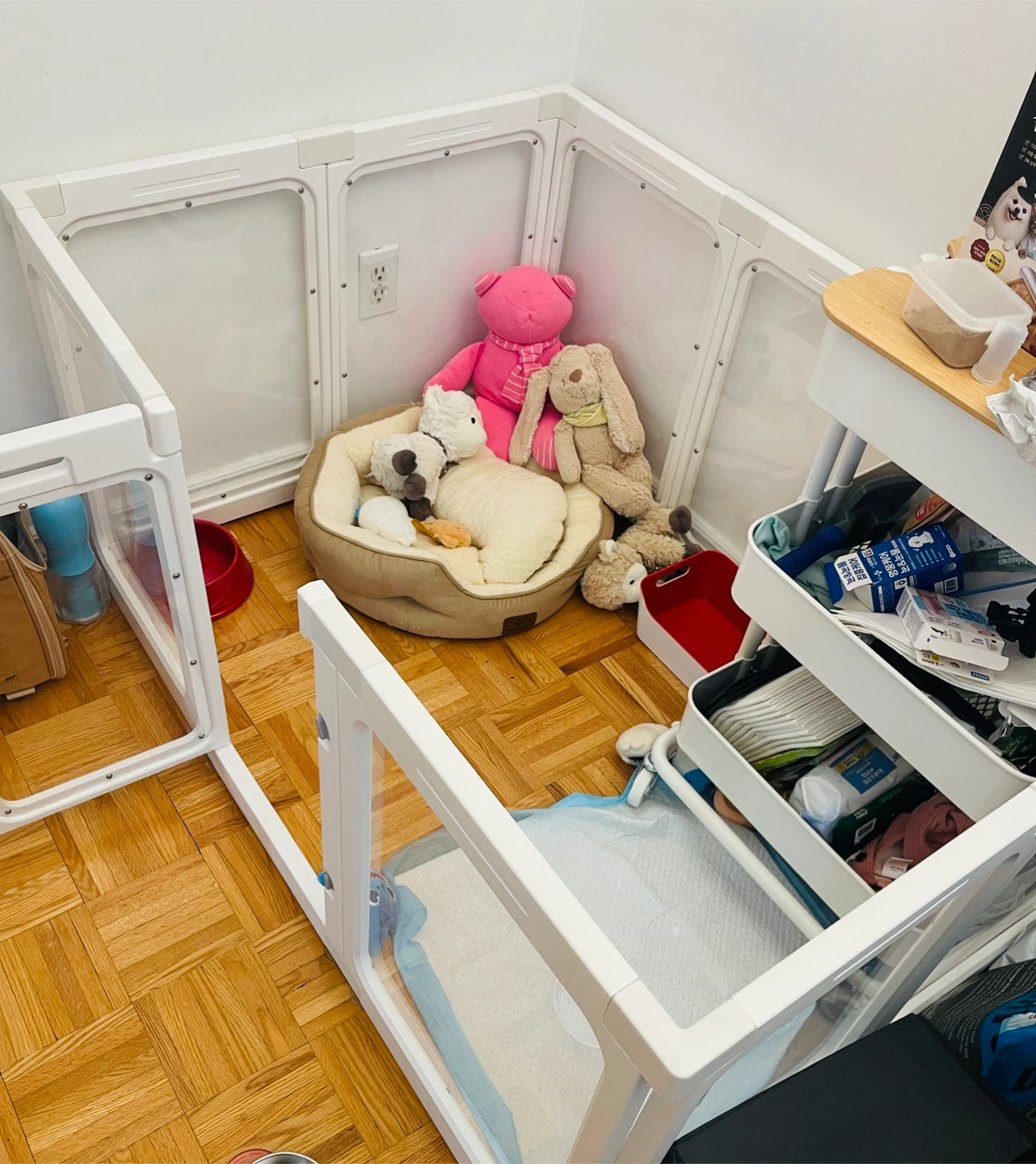 YiHESZ 10-piece acrylic pet playpen - photo 2