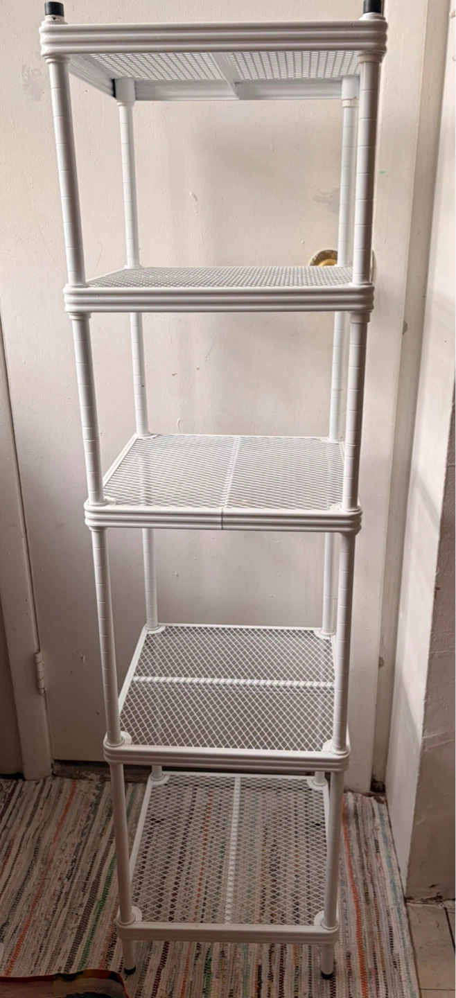 Metal 5 tier shelves