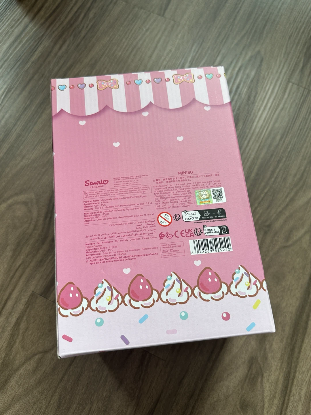 Miniso Sanrio My Melody Sweet Party Big Figure - photo 2
