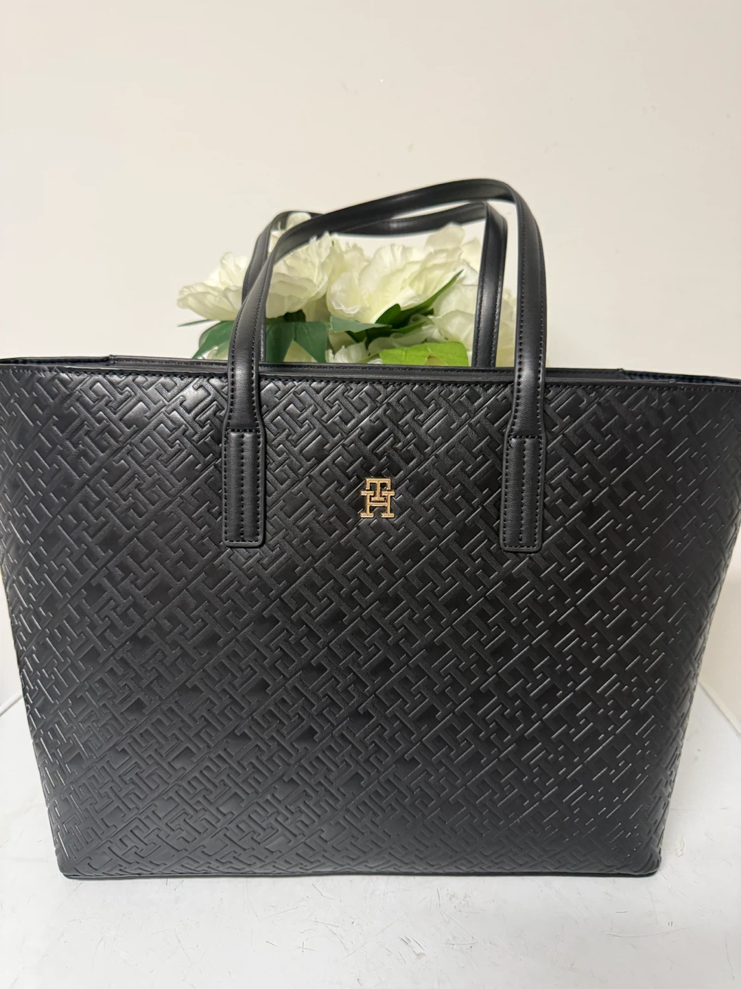 Tommy Hilfiger Black Tote Bag
