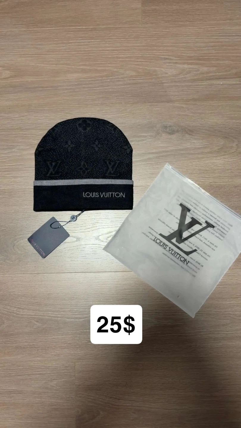 Louis Vuitton Monogram Beanie