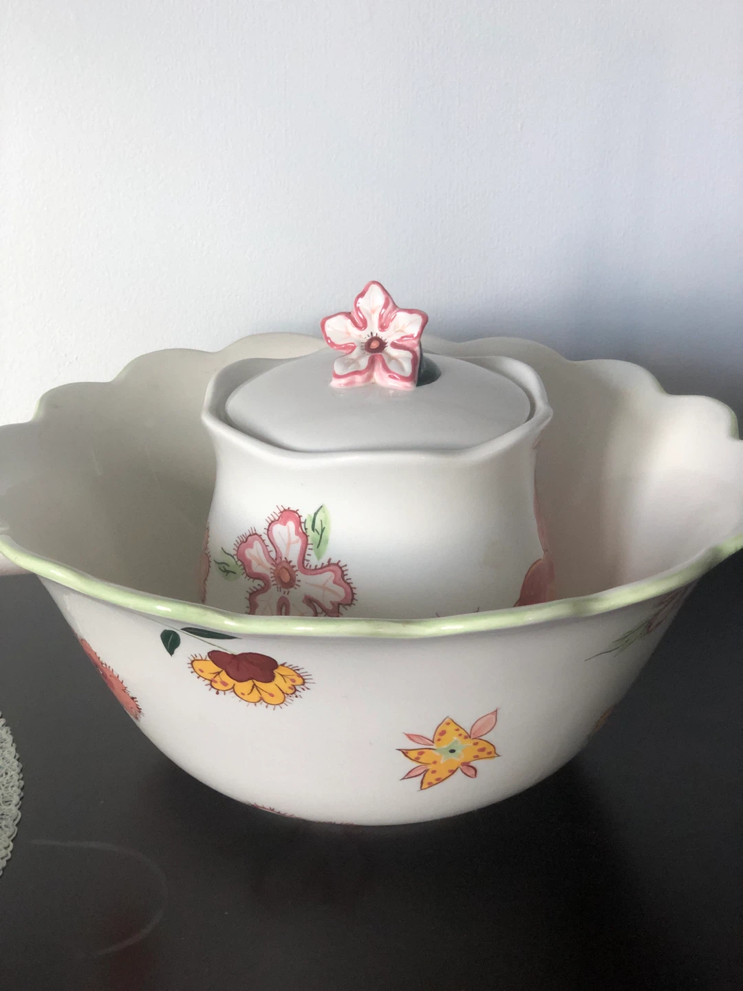 NEW Floral set dishes from Home sense - photo 3
