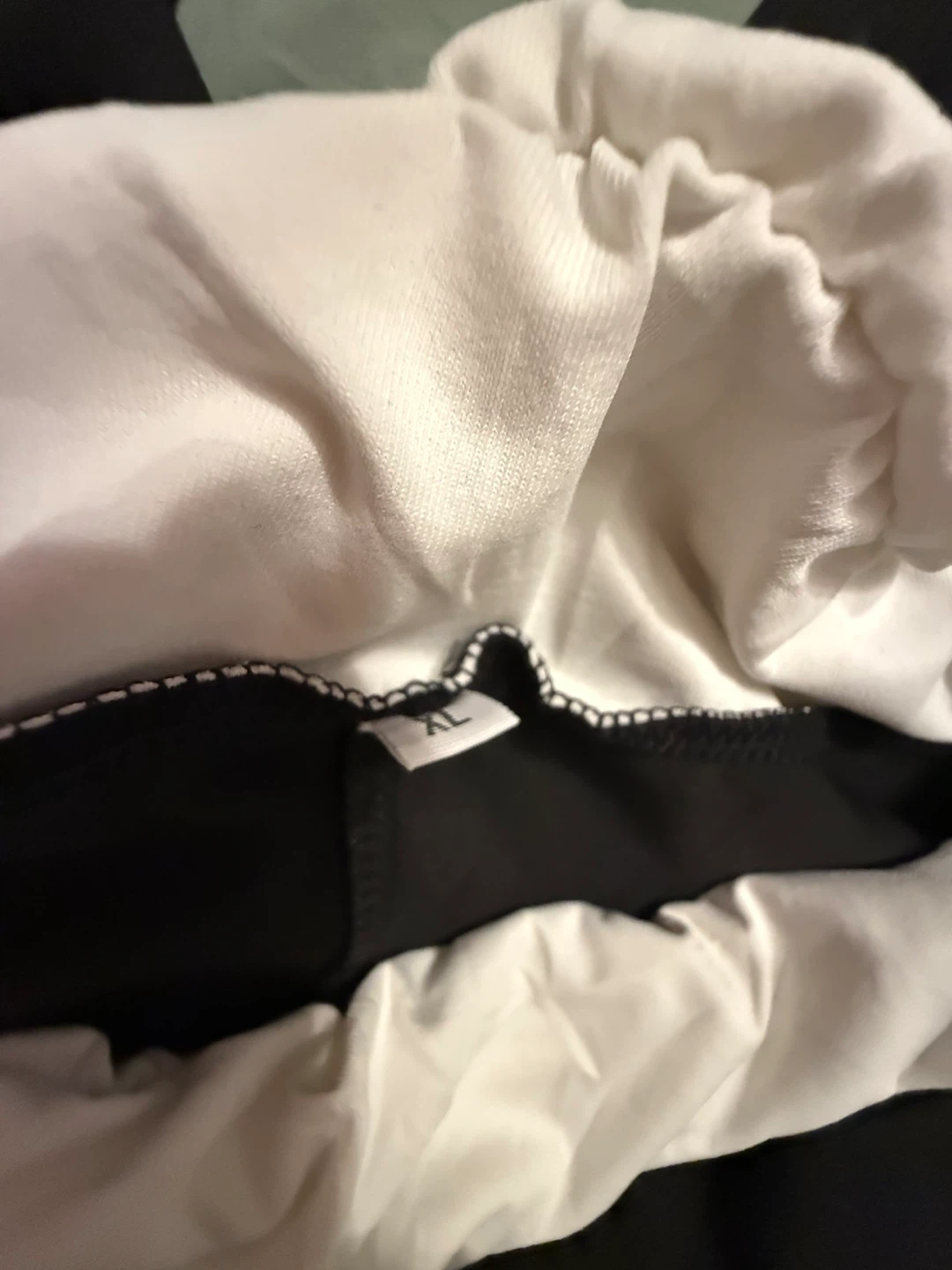 Girl Black and white pants XL - photo 4