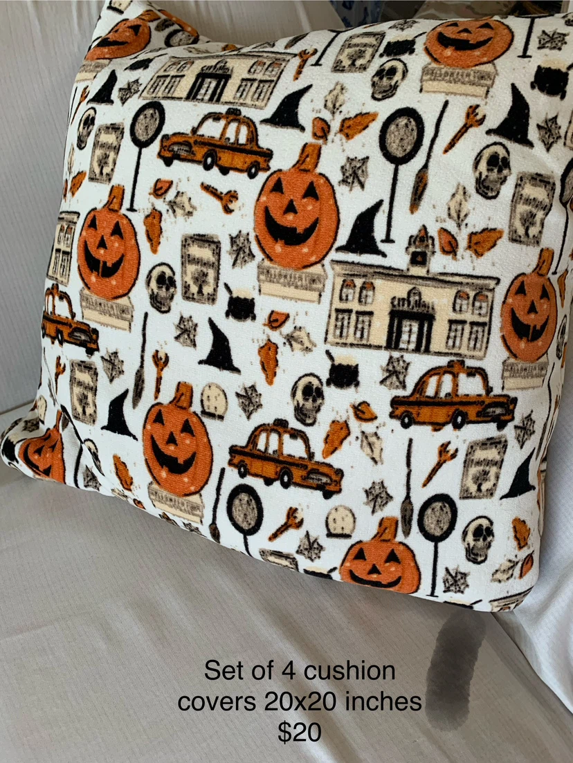 4 Halloween Cushion Covers - photo 3