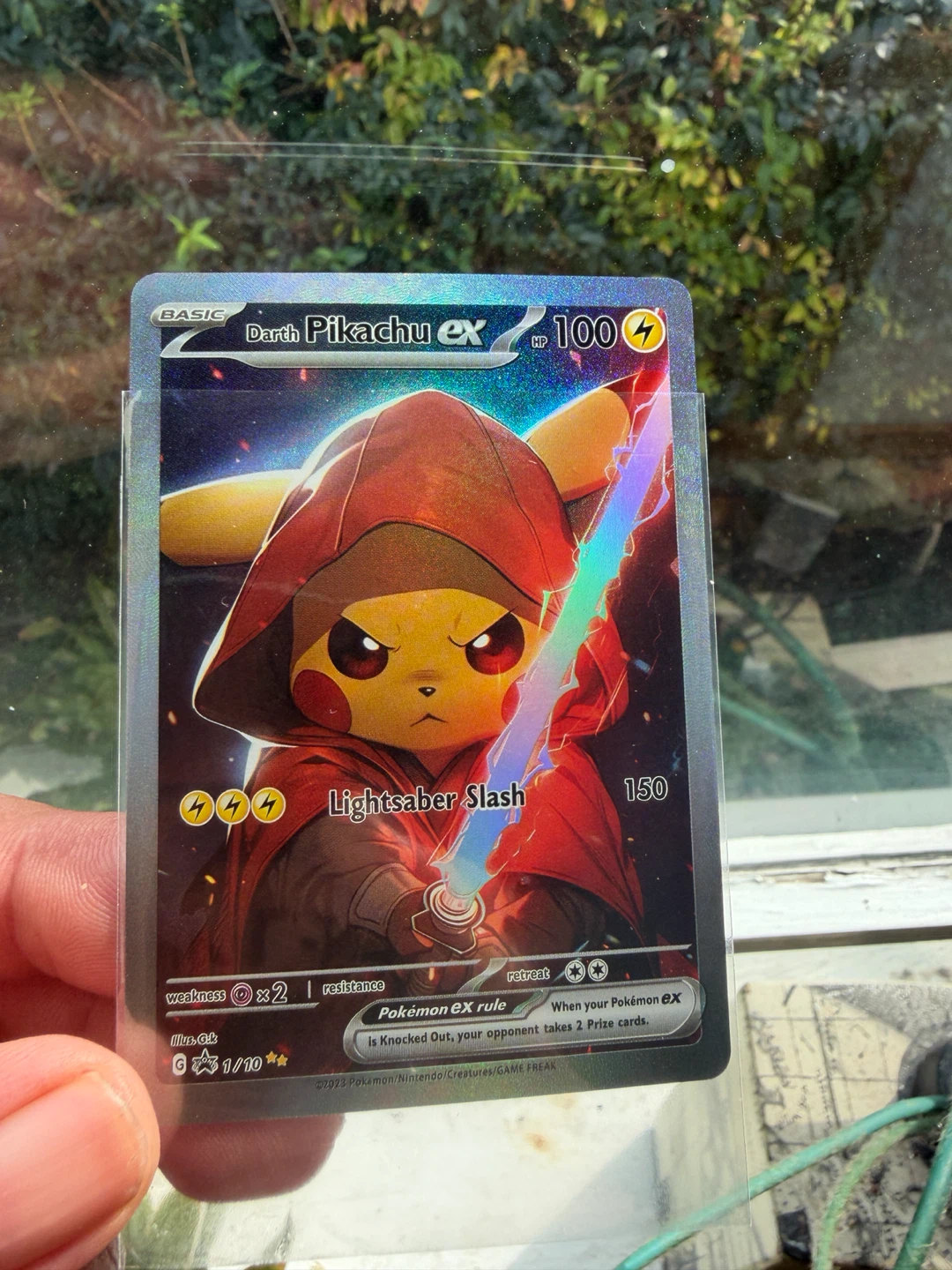 Darth Pikachu ex Pokemon Card