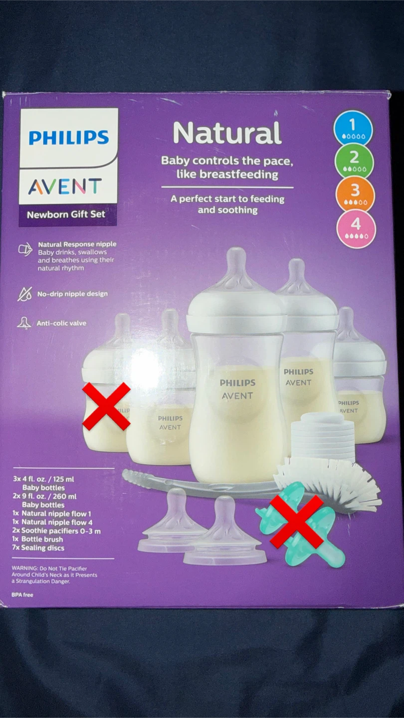 Philips Avent Natural Newborn Gift Set