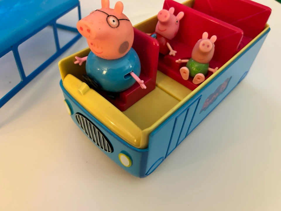 Peppa Pig Toy Bus with Figures