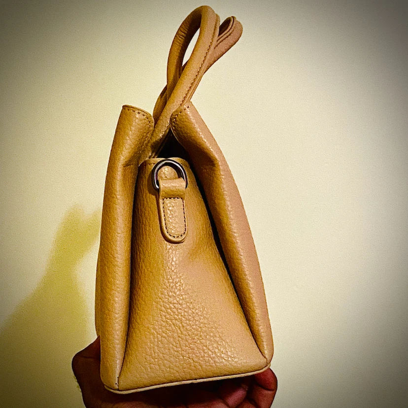 TAN STRUCTURED HANDBAG - photo 3
