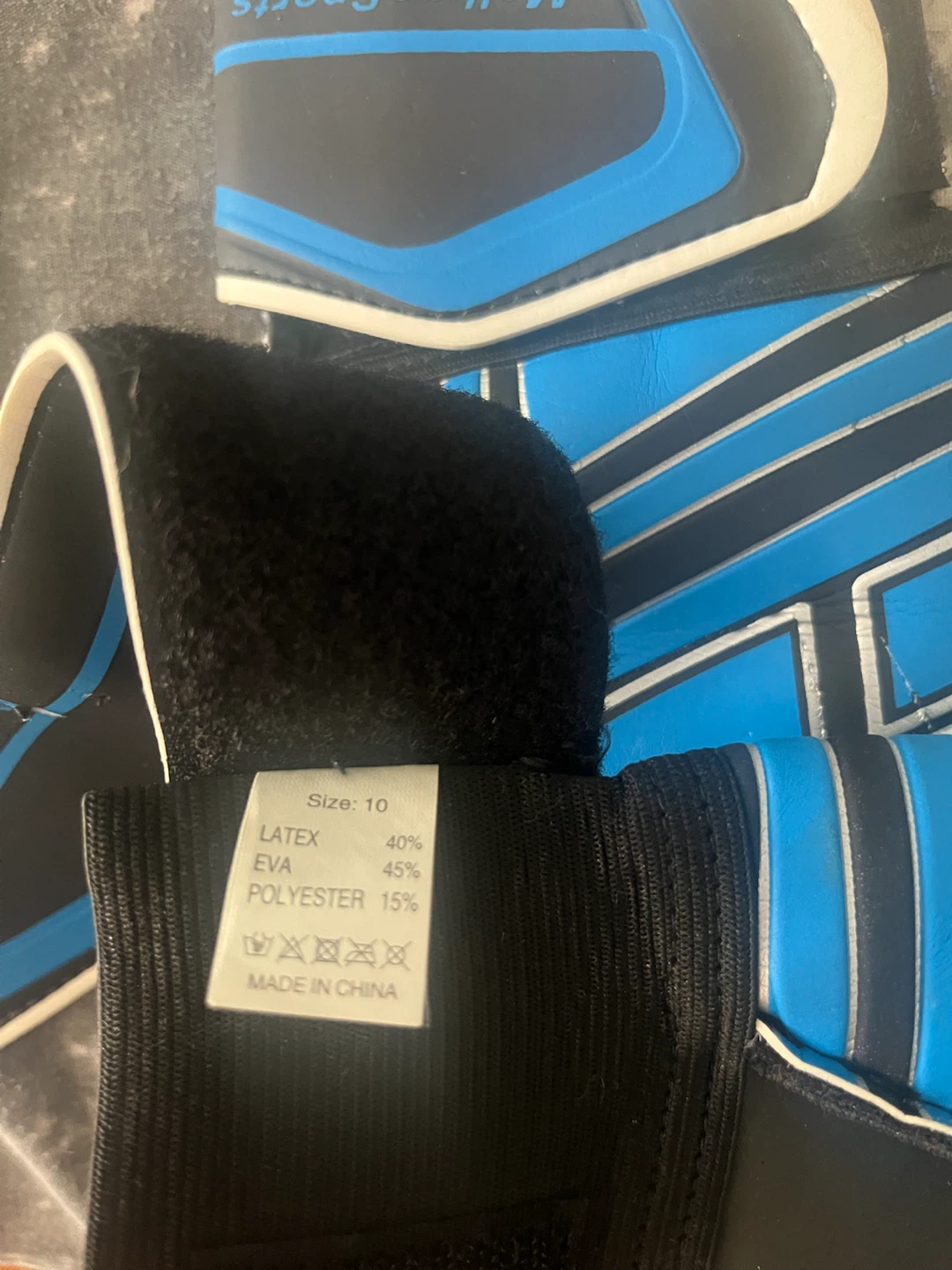 Malker Sports Goalkeeper Gloves size 10 - photo 4