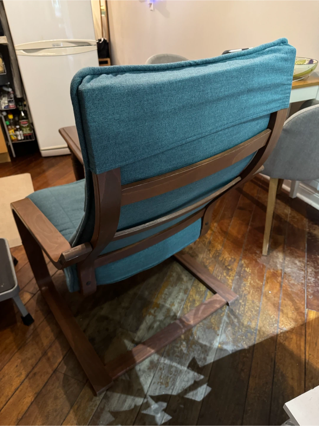 IKEA Poang Armchair Teal - photo 2