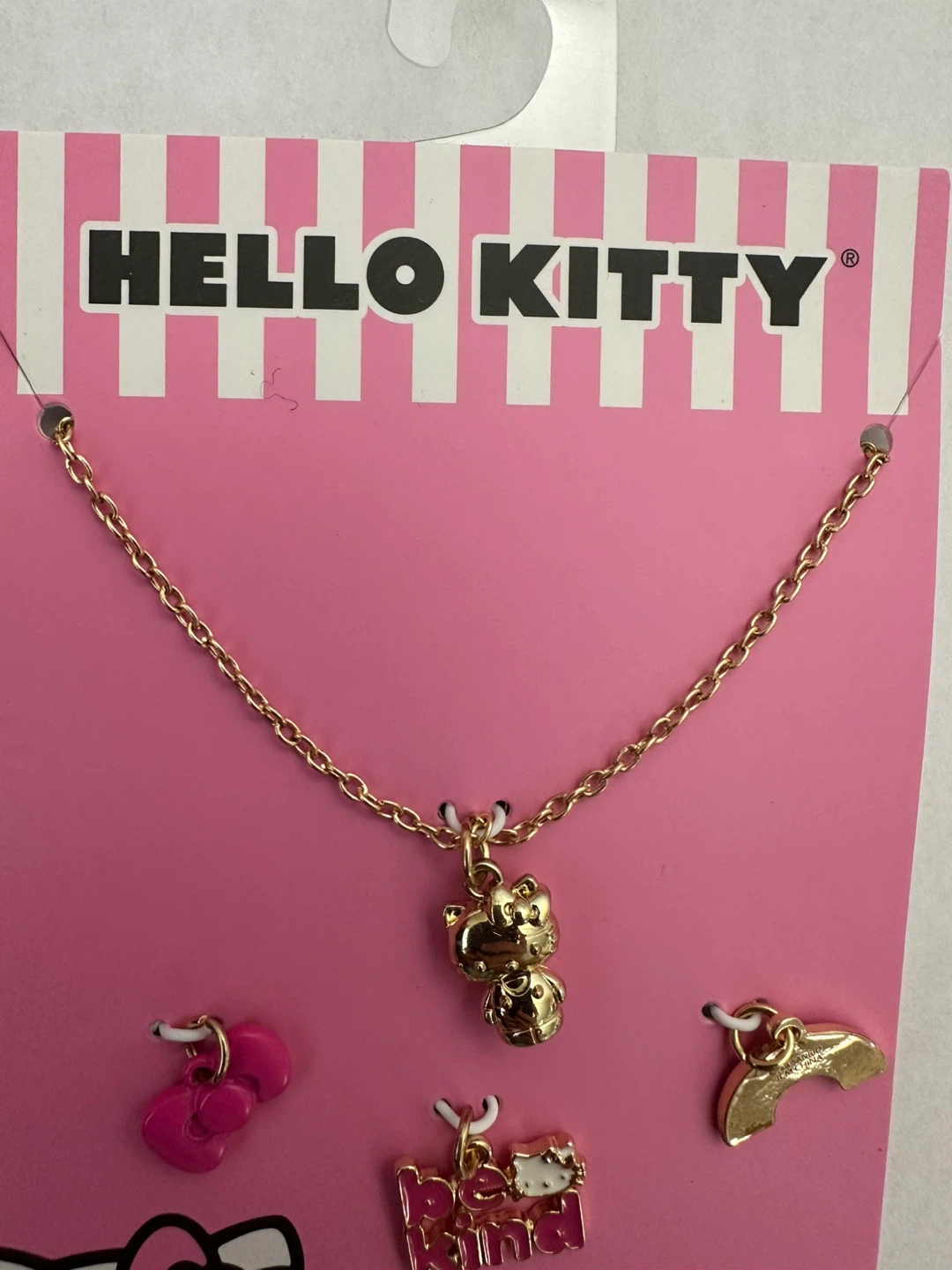 Hello Kitty Gold-Tone Necklace with Charms - photo 5