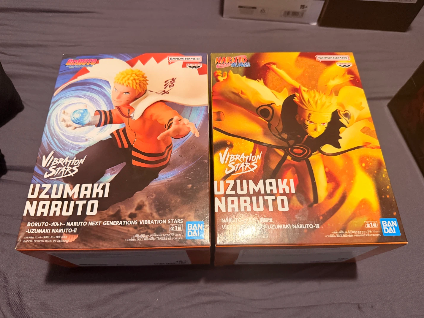 Bandai Namco Vibration Stars Naruto Uzumaki Figures