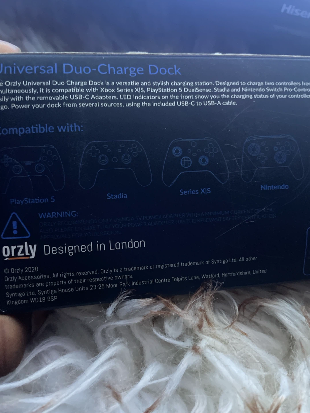 Orzly Universal Duo-Charge Dock - photo 3