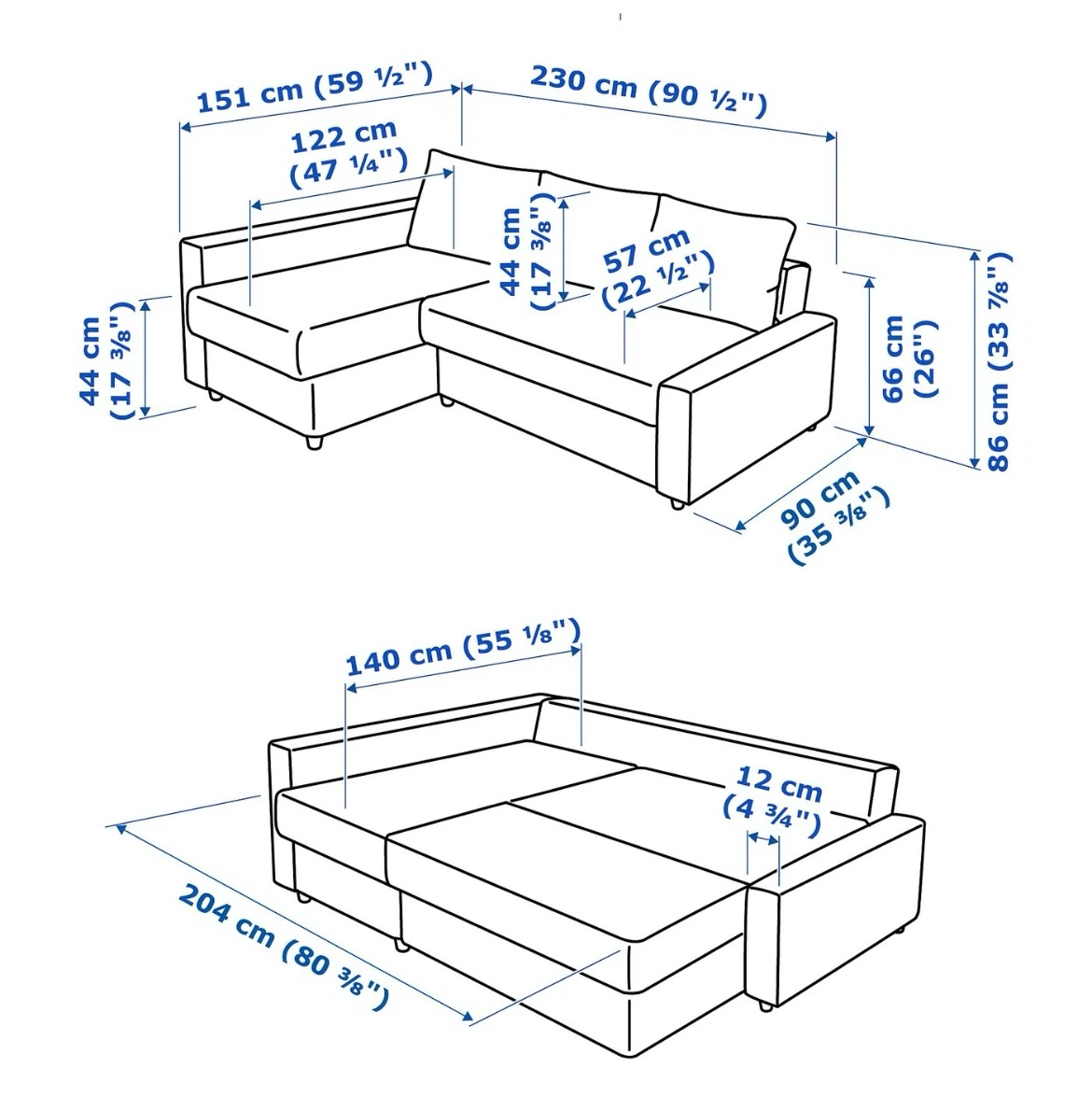 FRIHETEN Sofa bed- Ikea - photo 5
