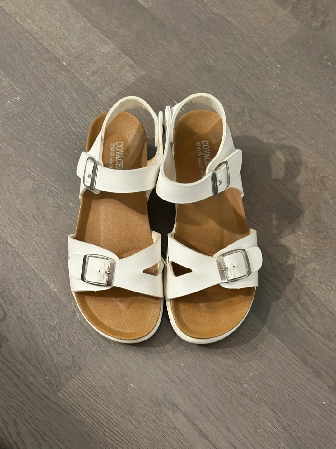 🇰🇷Covacho White Sandals