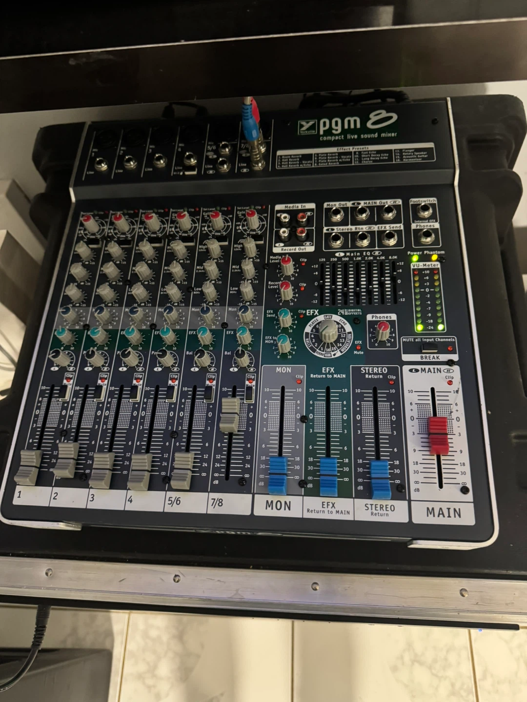 Yorkville PGM8 Mixer 8-Channel