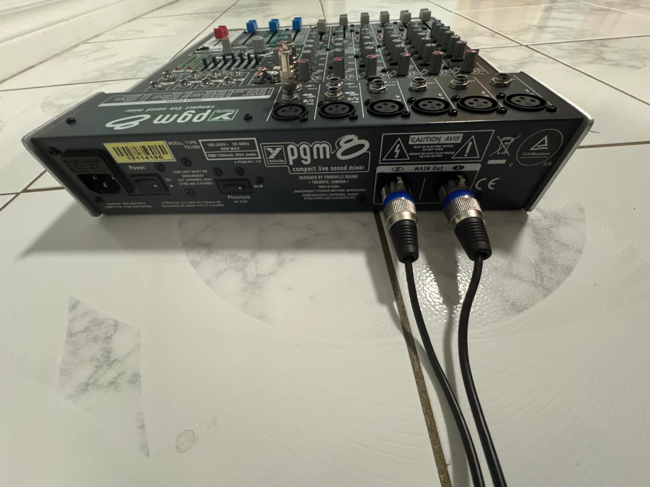 Yorkville PGM8 Mixer 8-Channel - photo 4