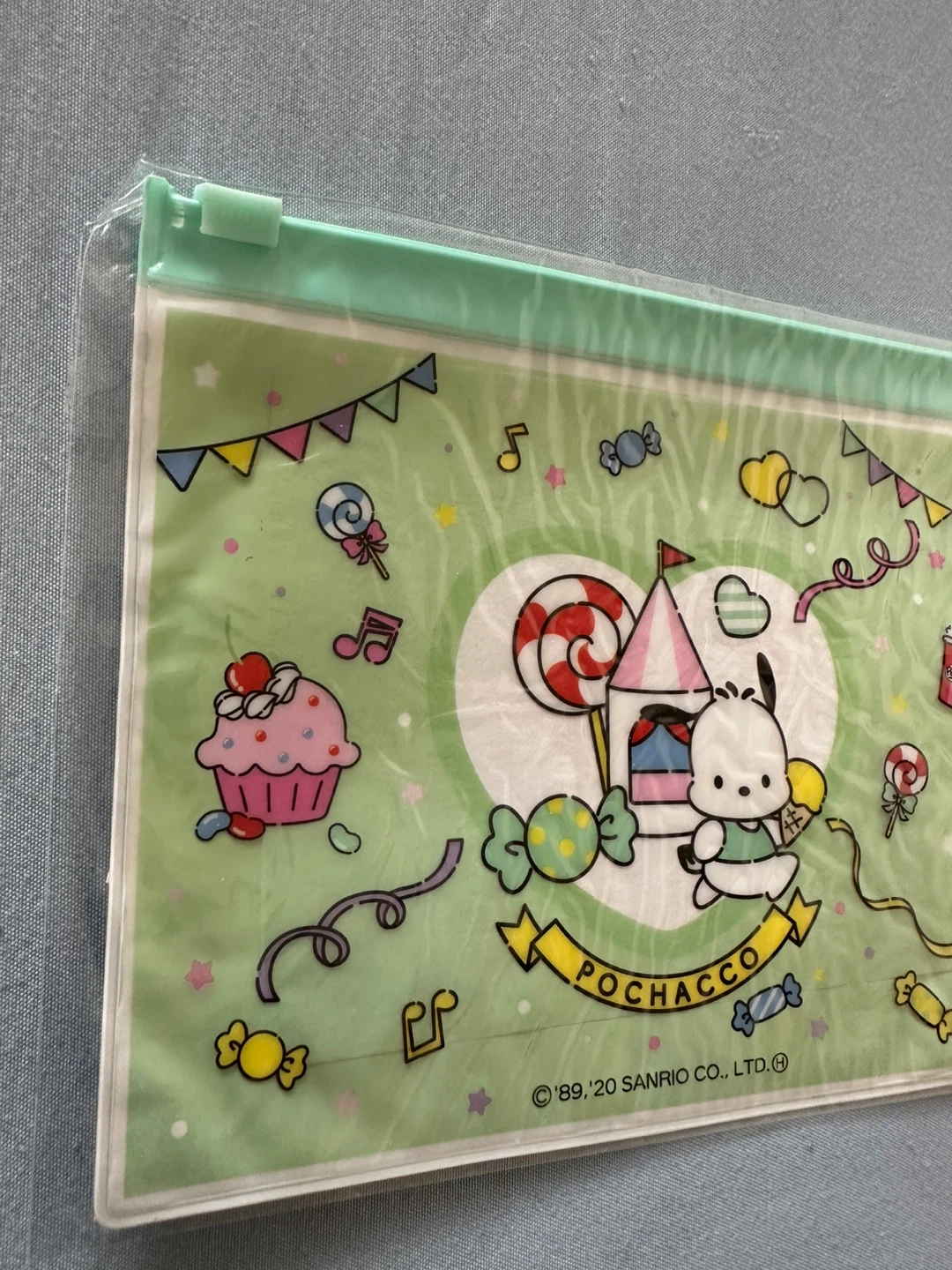 Sanrio Pochacco PVC Slider Pouch - photo 2