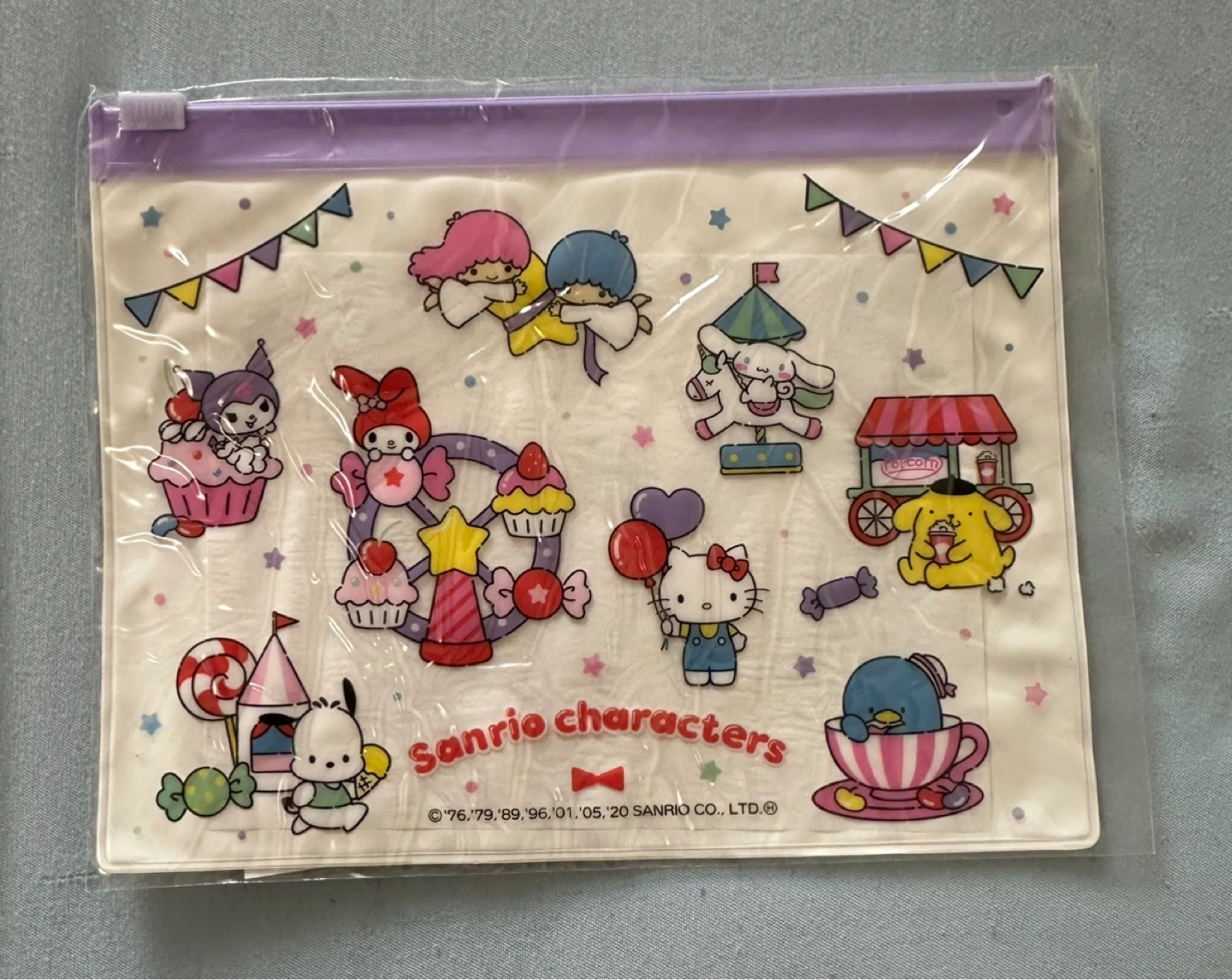 Sanrio Characters PVC Slider Pouch