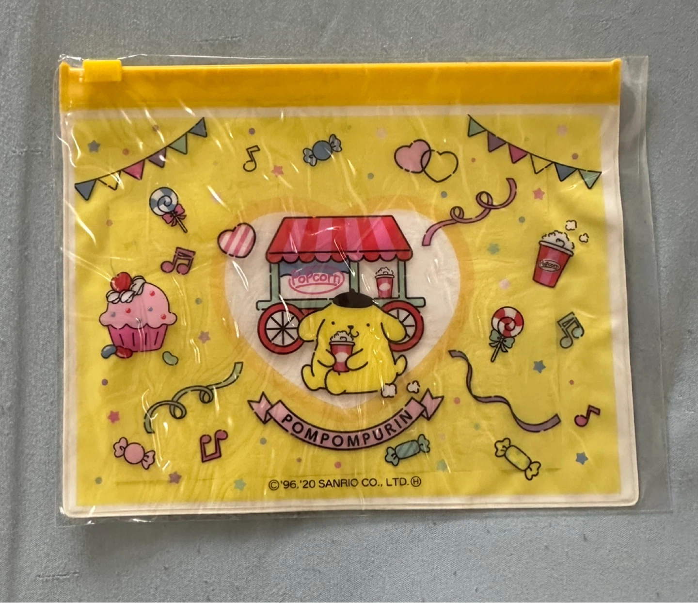 Sanrio Pompompurin Zipper Pouch