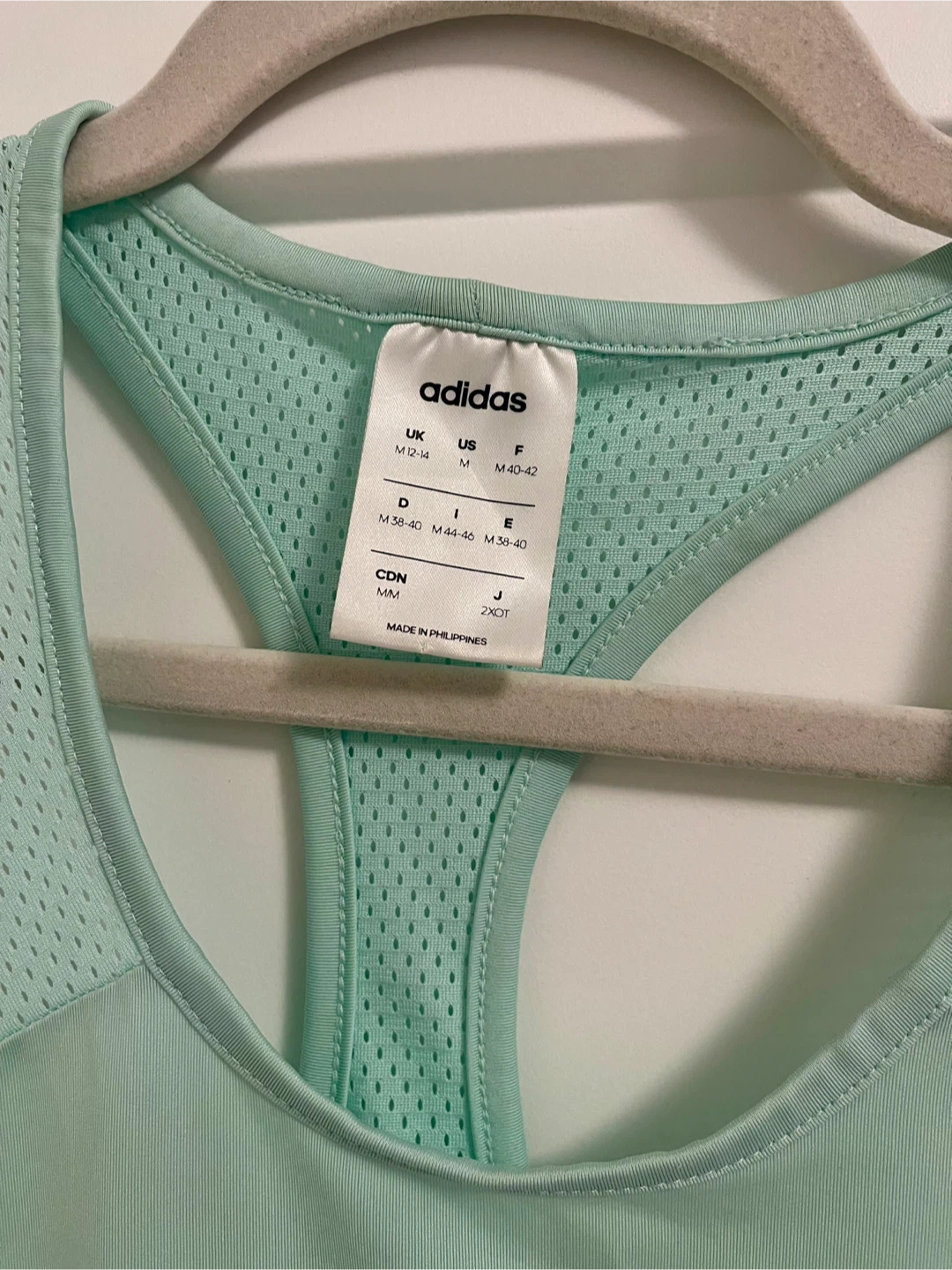 Adidas mint green workout tee - photo 3