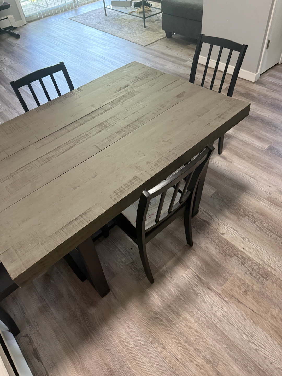 Dining table set with 4 chairs - photo 2