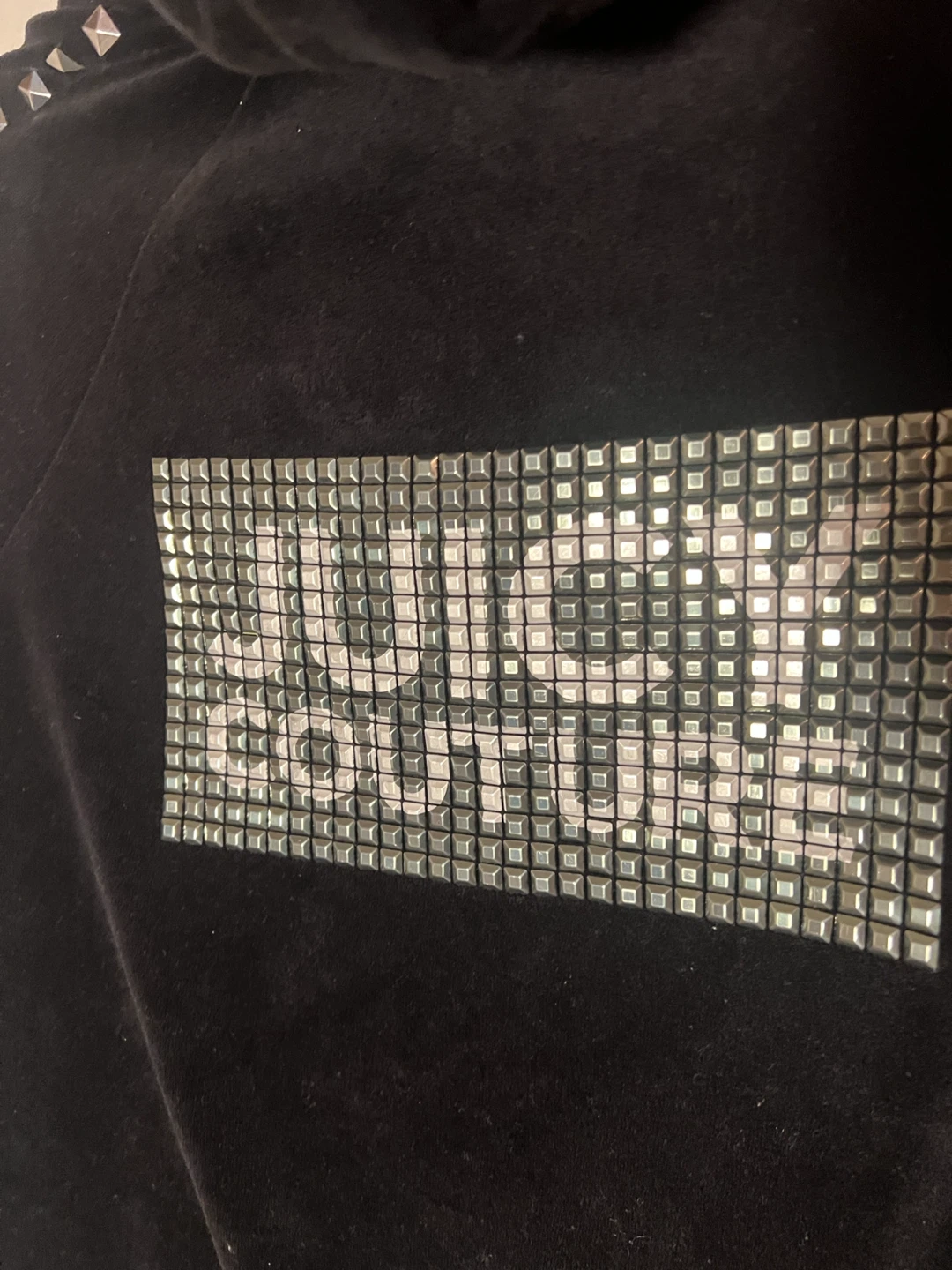 Juicy couture very stylish jacket with studs and short style