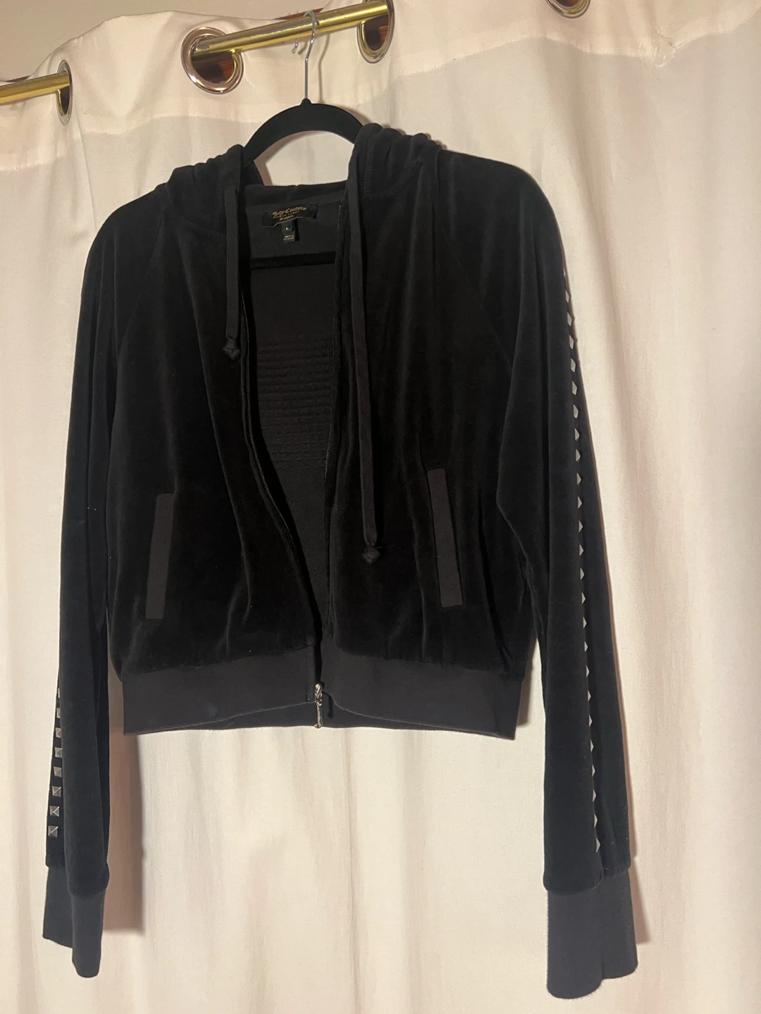 Juicy couture very stylish jacket with studs and short style - photo 5
