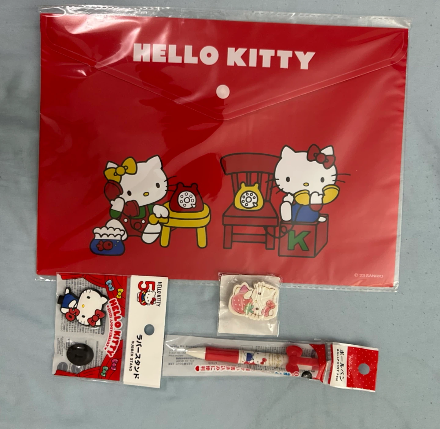 Hello Kitty 50th Anniversary Stationery Set