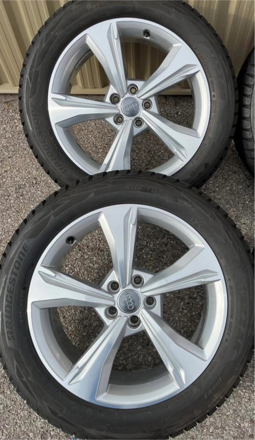 4 x 235/55/19 107S BRIDGE STONE WINTER TIRES AND AUDI RIMS $1750 - photo 3