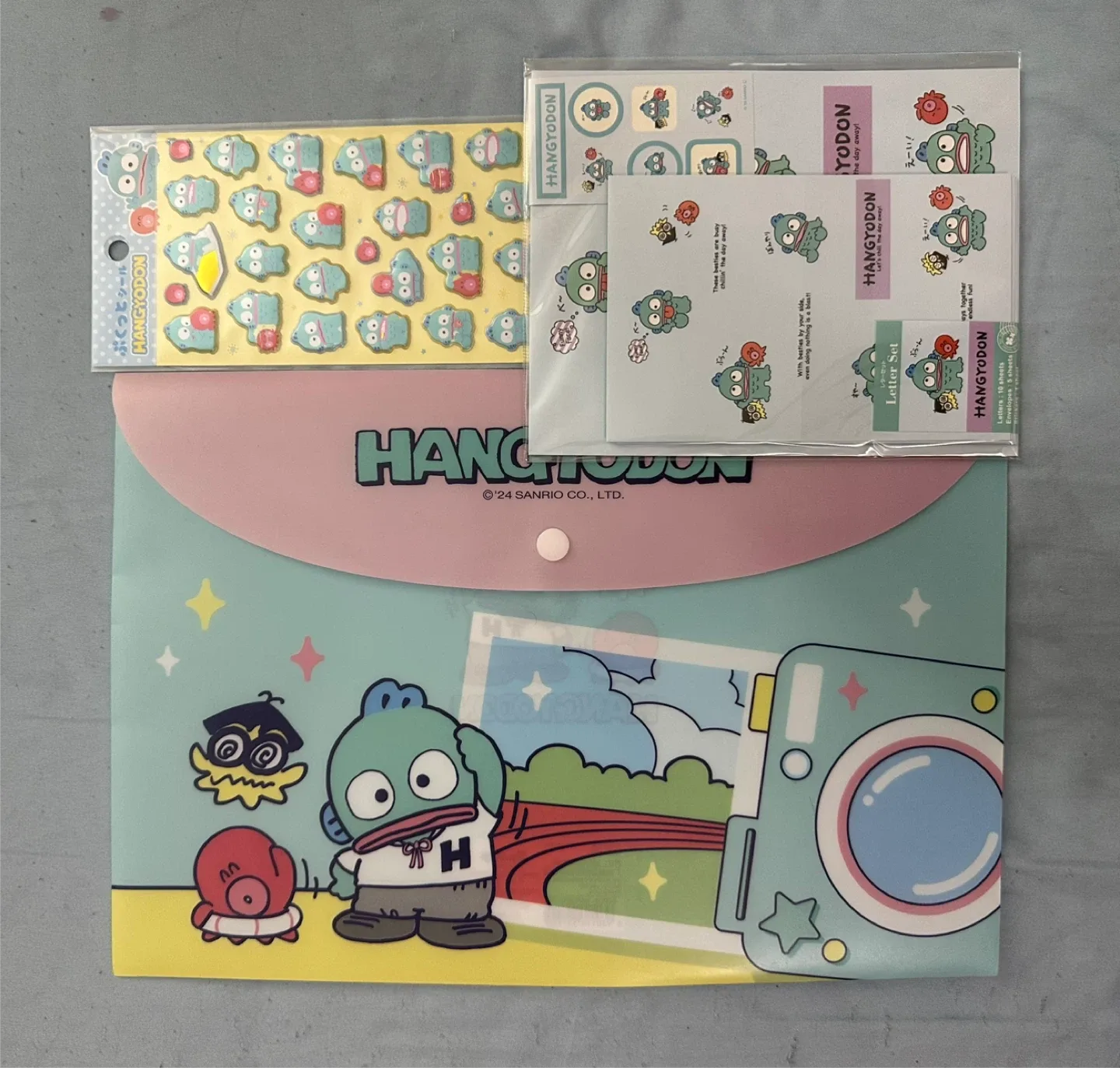 Sanrio Hangyodon Stationery Set