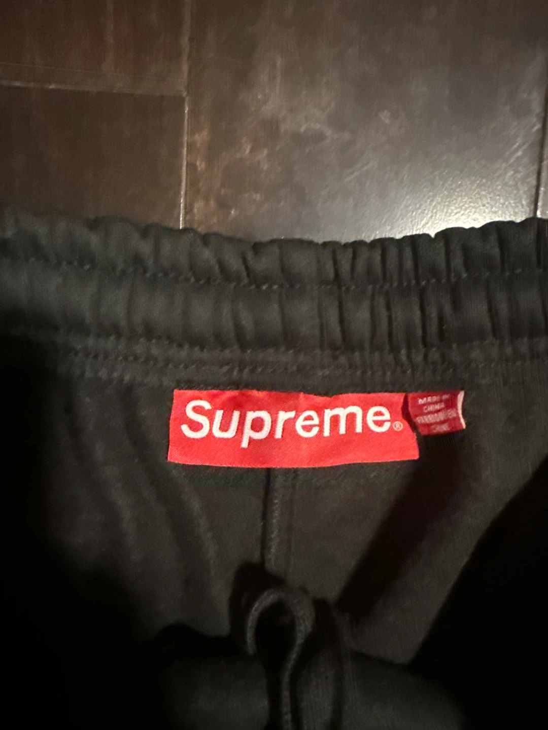 Supreme Black Sweatpants - photo 2