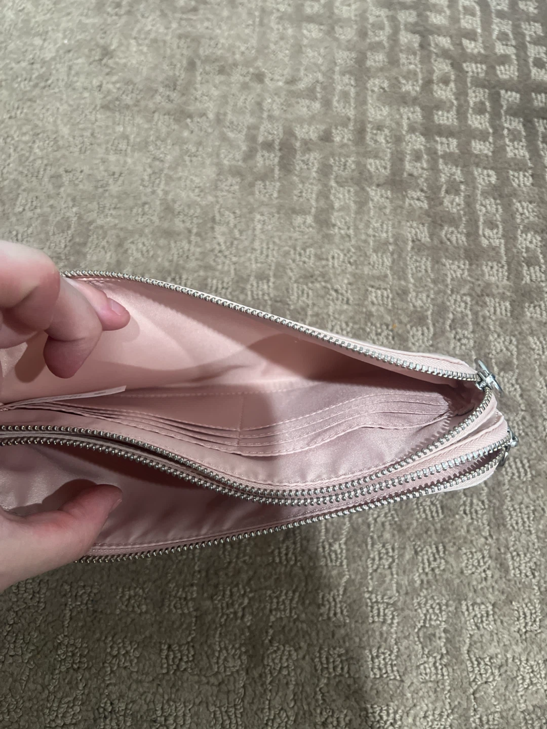 Lululemon Light Pink Clutch Wallet - photo 2