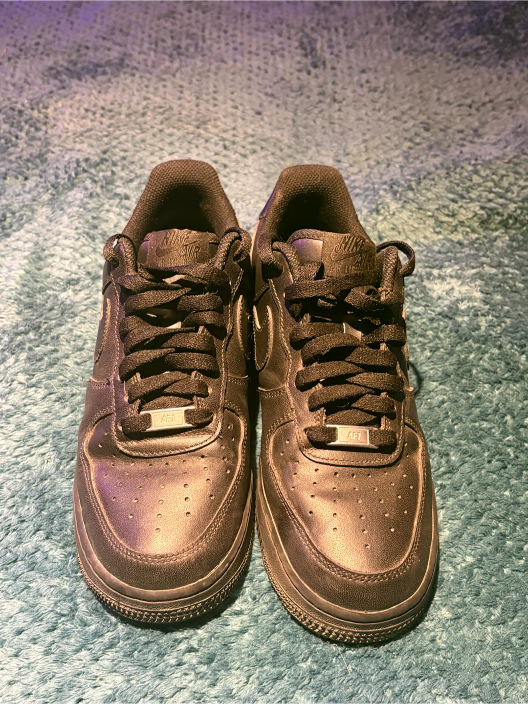 Nike Air Force 1 Black Sneakers