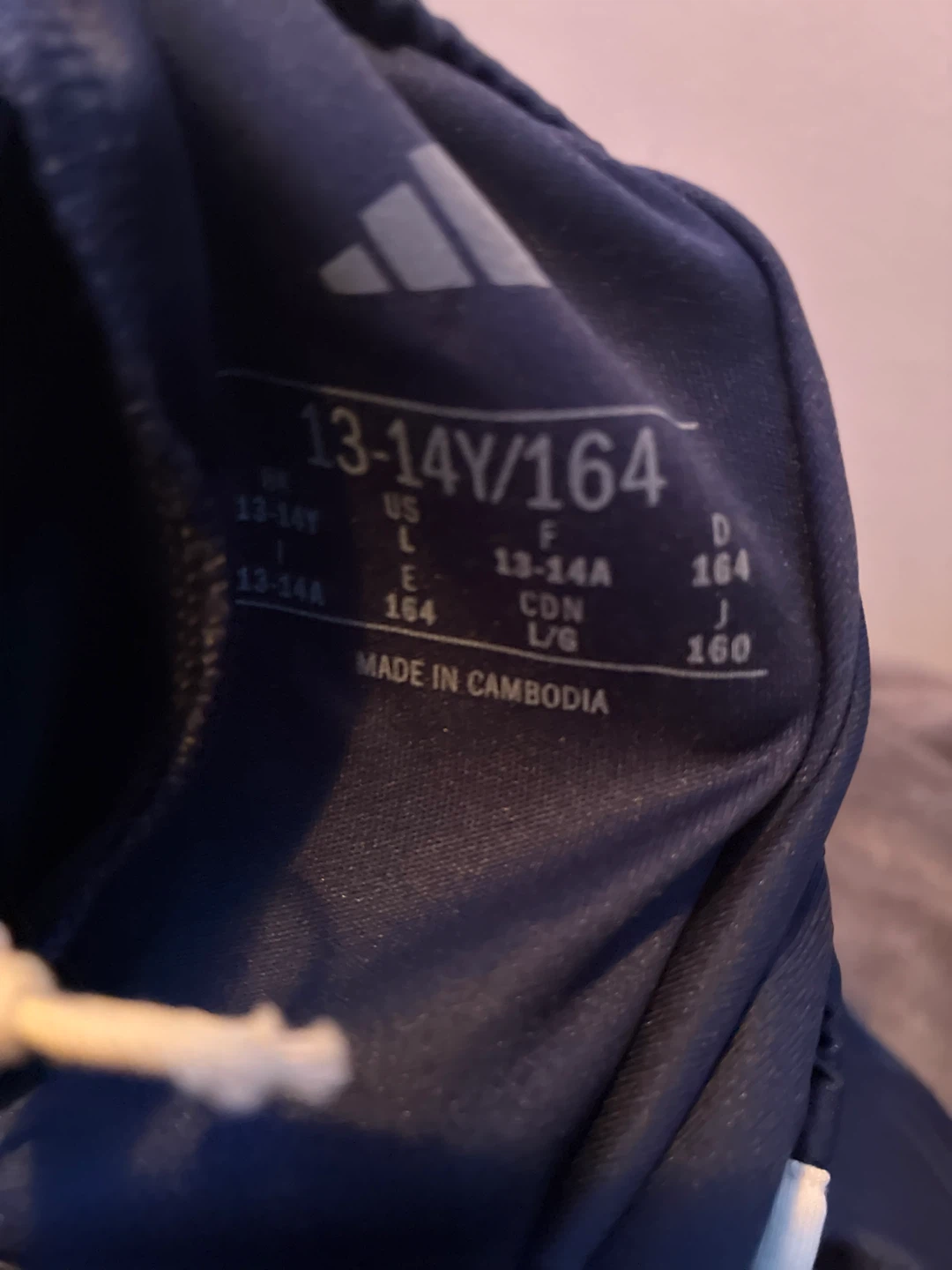 New Adidas Tiro 26 Shorts Navy Blue Youth Large - photo 3