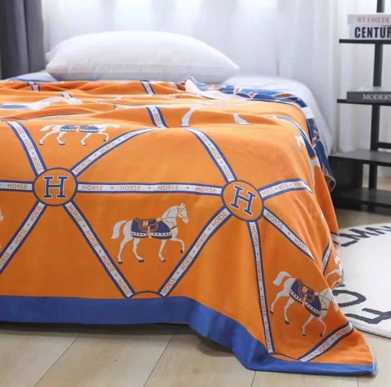 bath towel by Hermès, multi-purpose cotton bath towel - photo 2