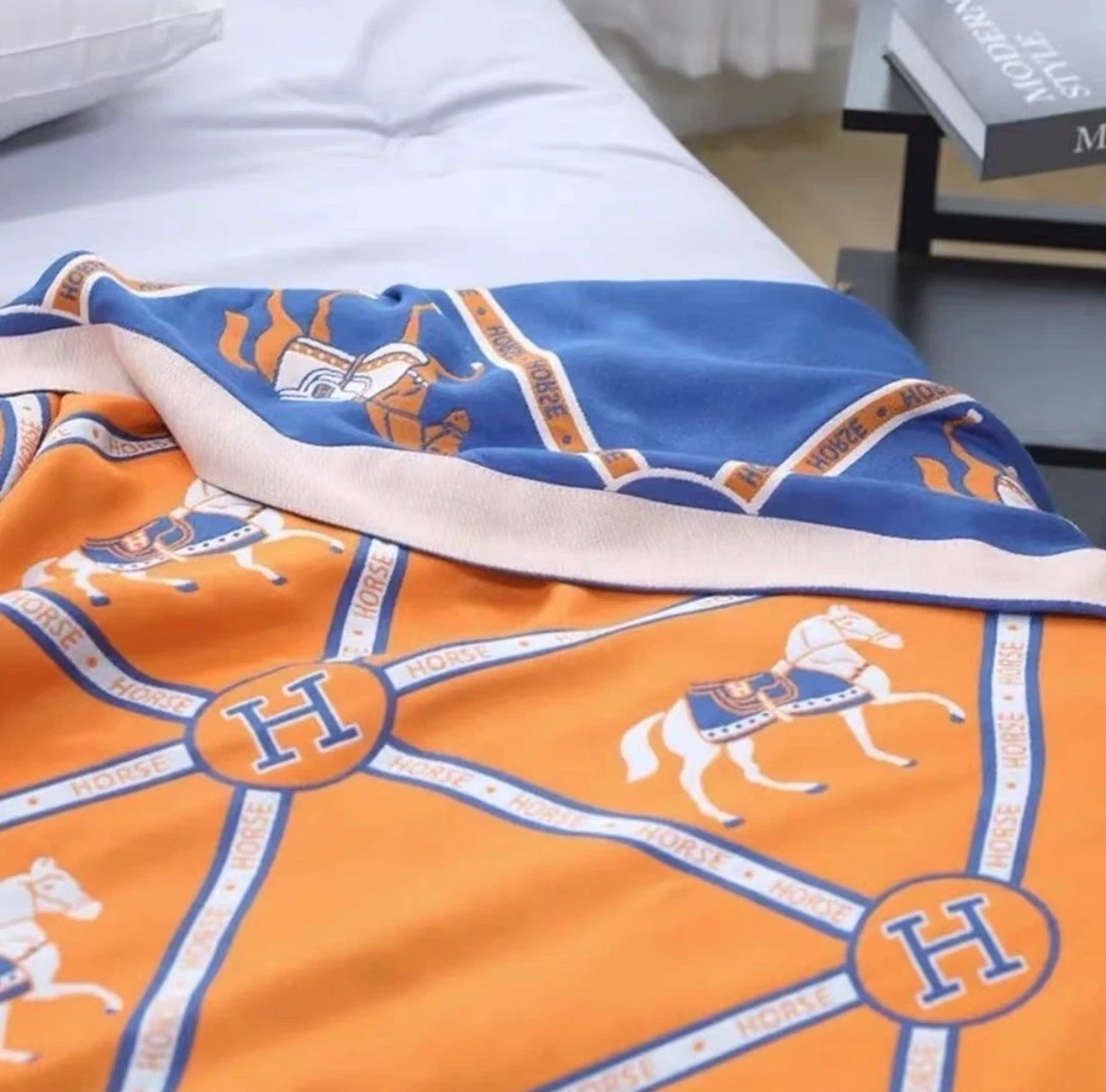 bath towel by Hermès, multi-purpose cotton bath towel - photo 3