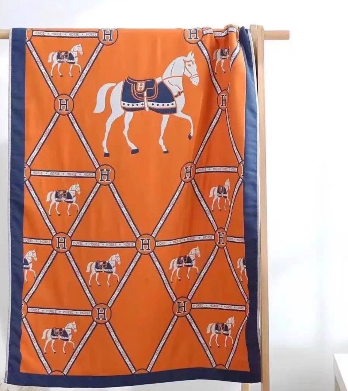 bath towel by Hermès, multi-purpose cotton bath towel