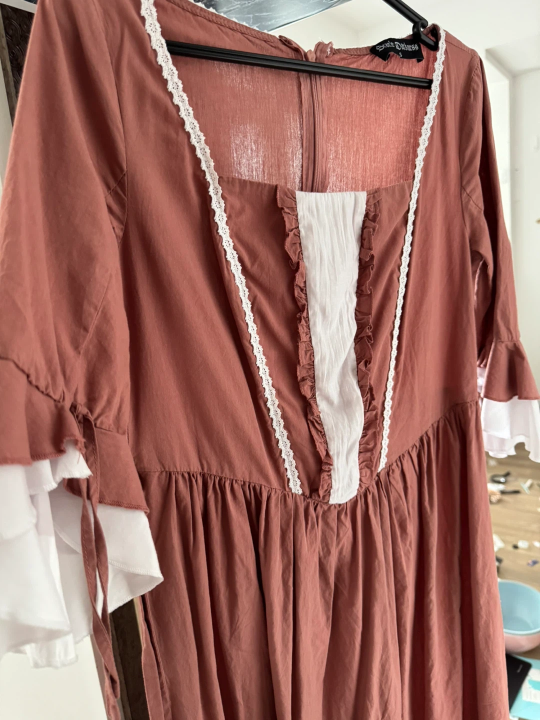 Scarlet Darkness rust-coloured dress - photo 2