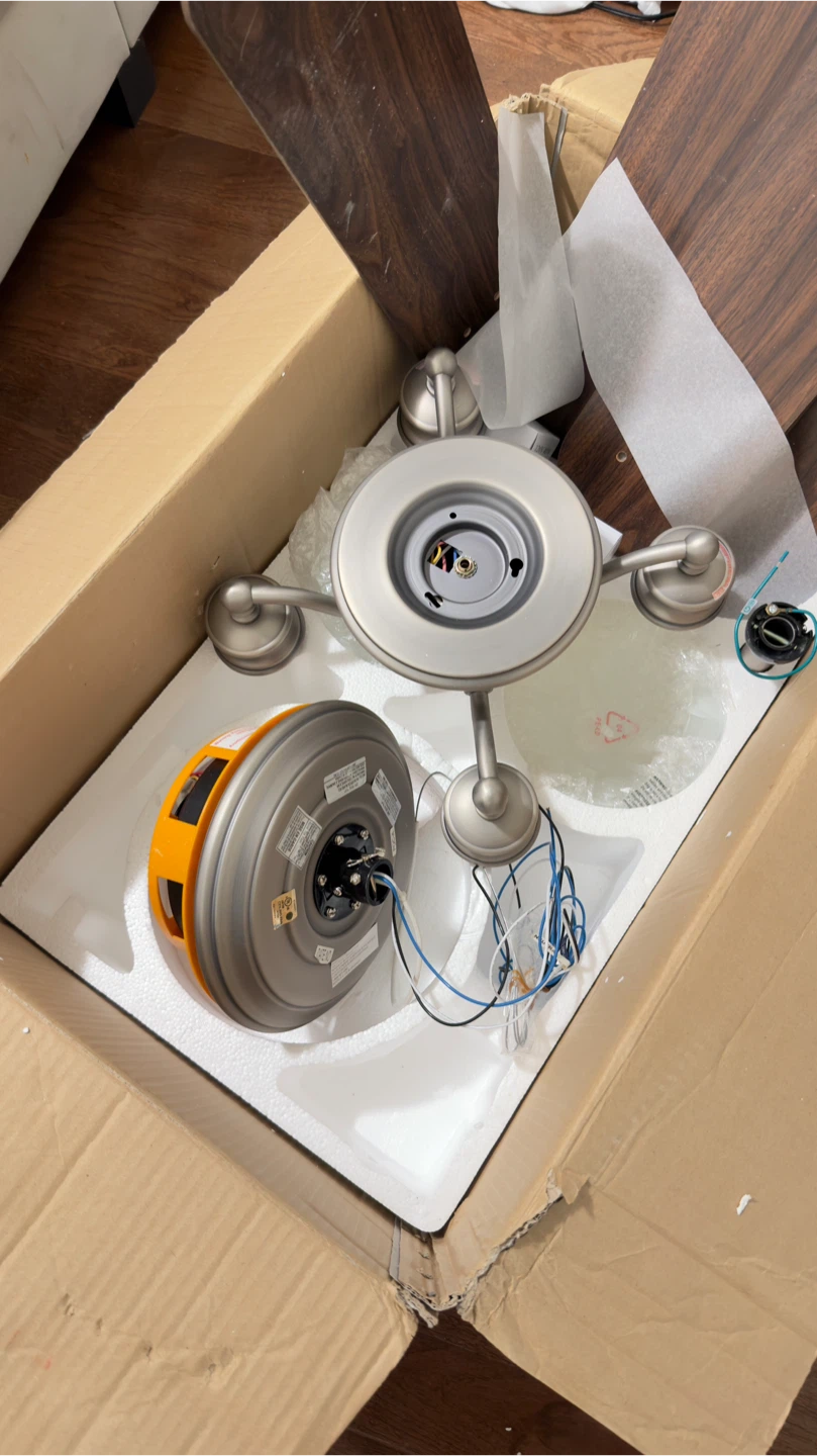 Harbor Breeze Bellhaven Ceiling Fan 52in - photo 3