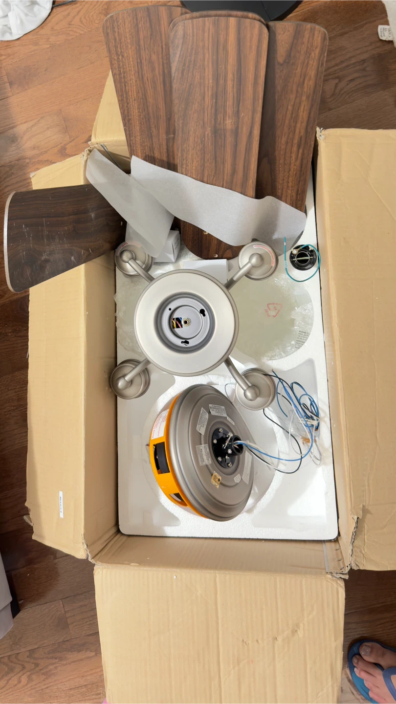 Harbor Breeze Bellhaven Ceiling Fan 52in - photo 4