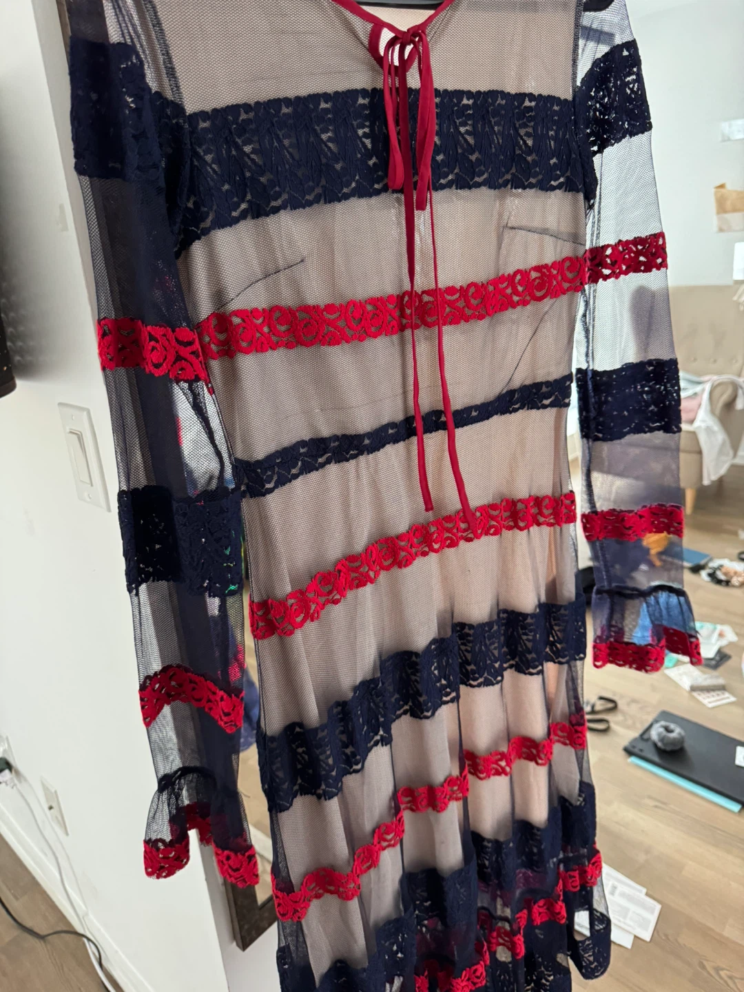 Alive Stories Lace Mesh Dress - photo 4