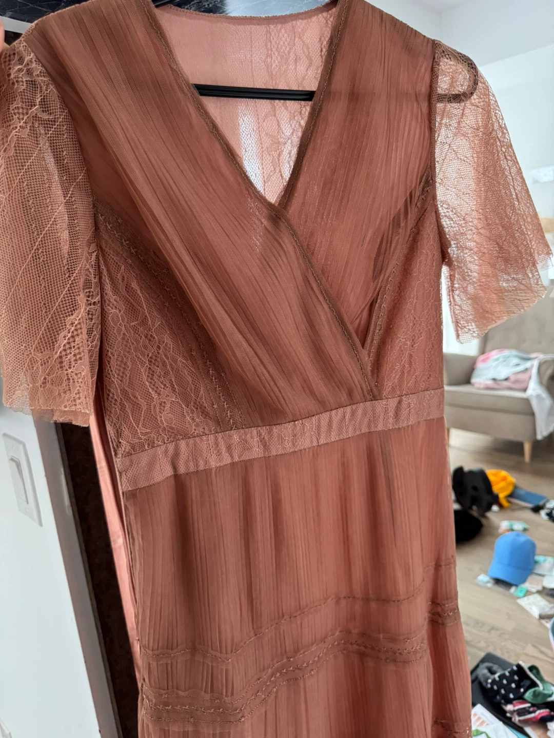 Italian Rose Lace Midi Dress - photo 2