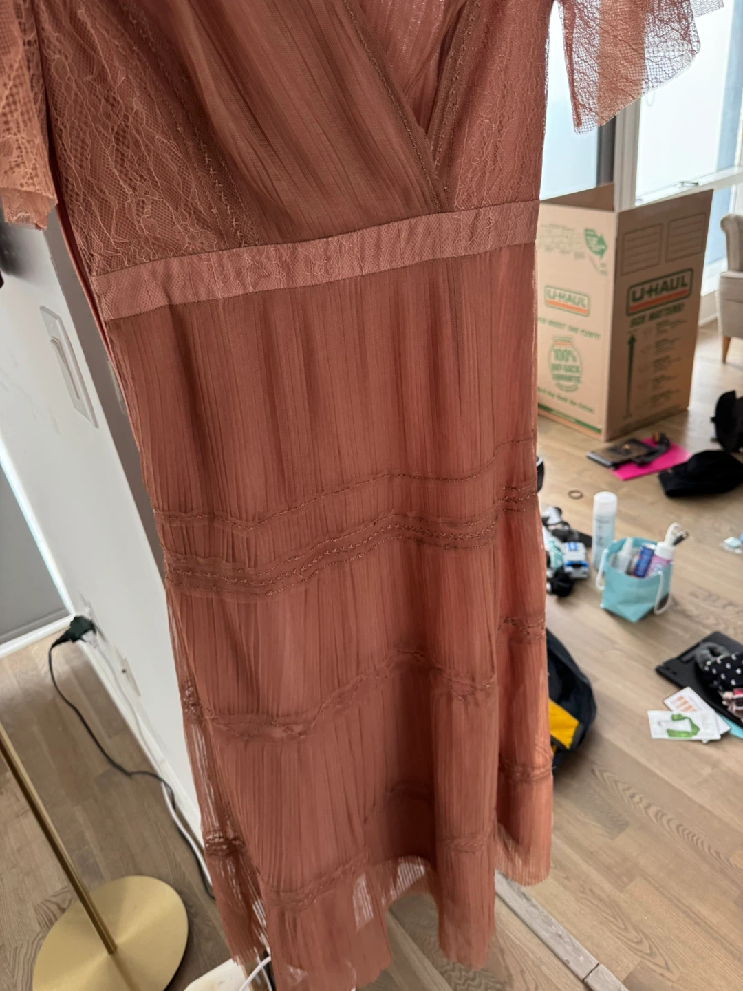 Italian Rose Lace Midi Dress - photo 4