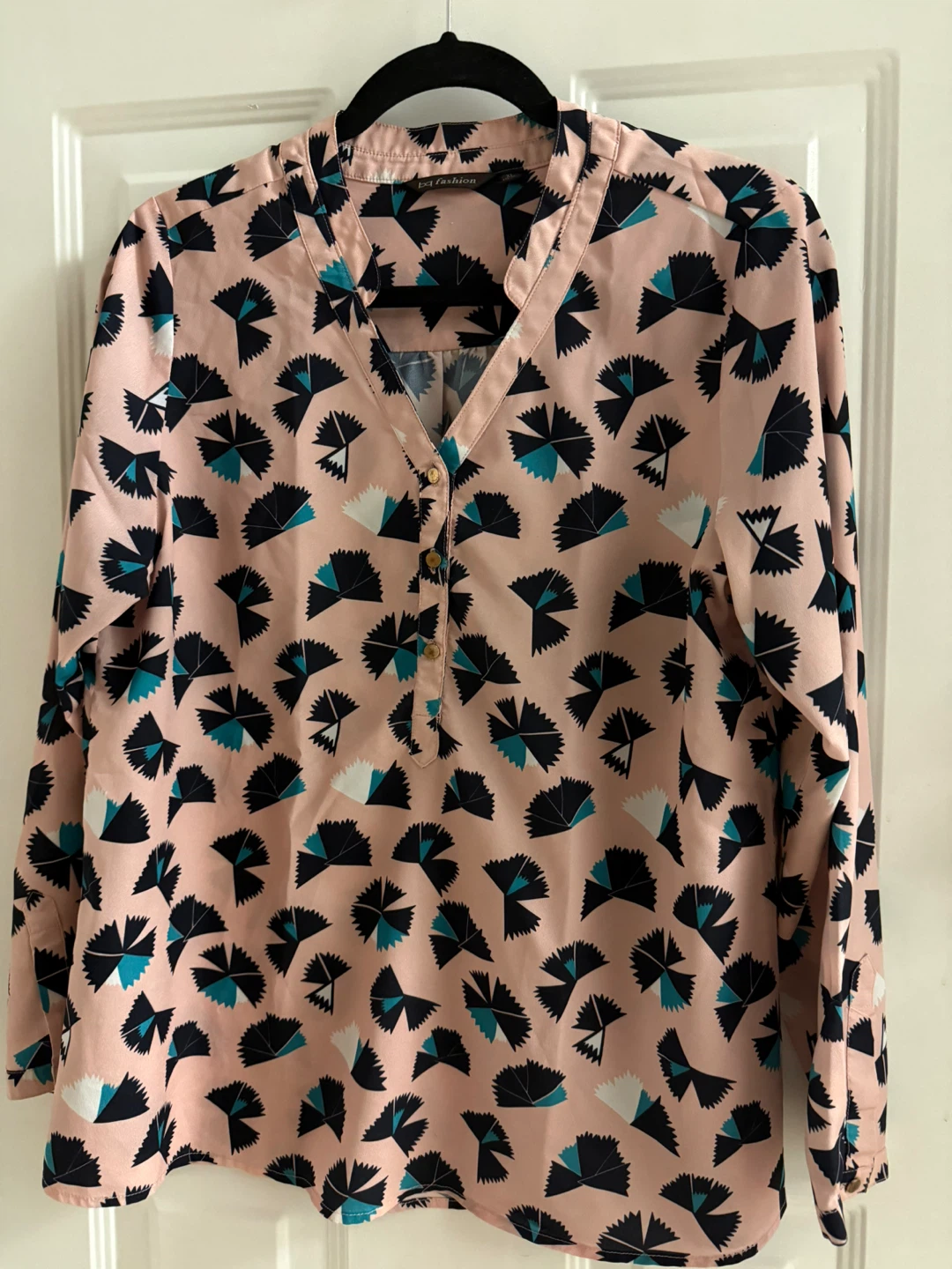 bq fashion patterned blouse