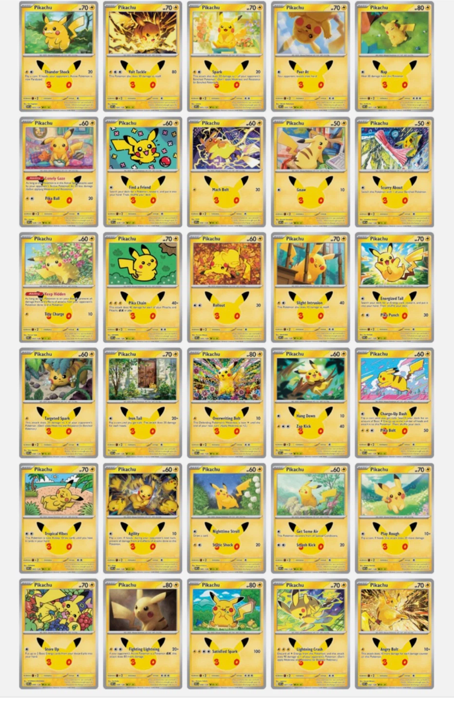 Want to buy 30th pikachu