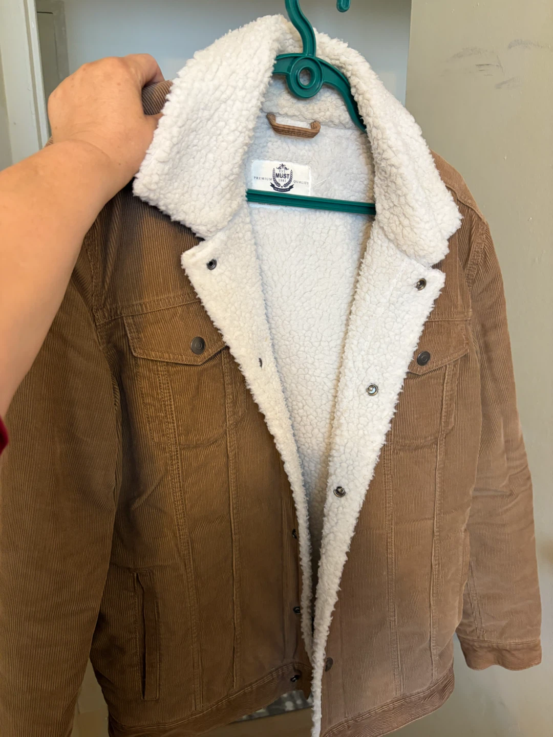 Must 1981 Corduroy Sherpa Jacket