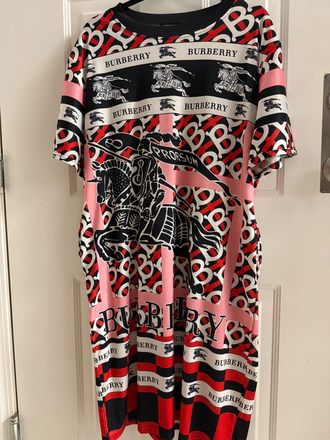 Burberry Prorsum Patterned Dress- inspired