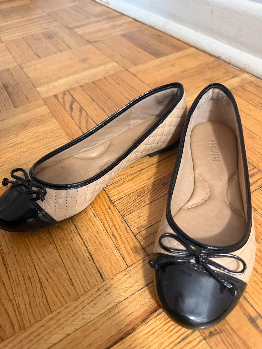 Anacapri Quilted Ballet Flats