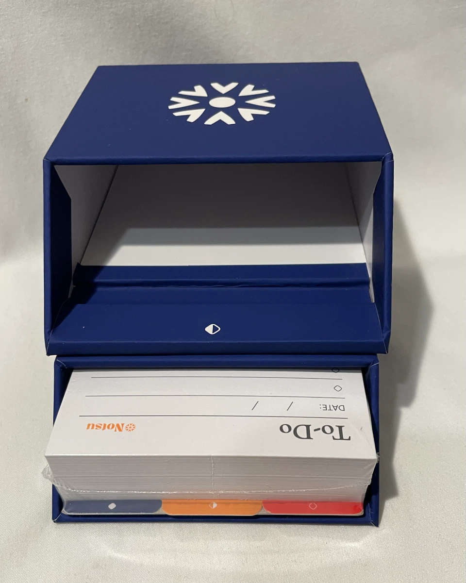 Notsu To-Do Index Cards & Productivity Storage Box - photo 4